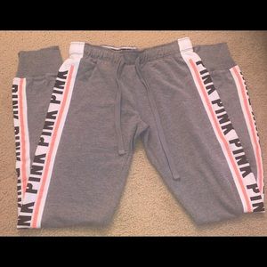 PINK Joggers w/ Cuff on Bottom